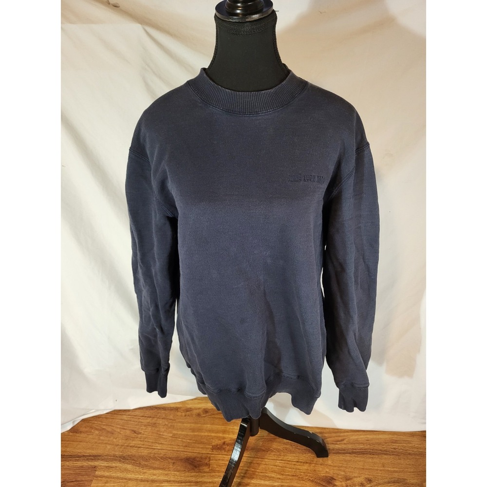 Aime Leon Dore Size M? Embroidered Navy Blue Sweatshirt